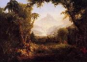 Thomas Cole Garden of Eden oil painting on canvas